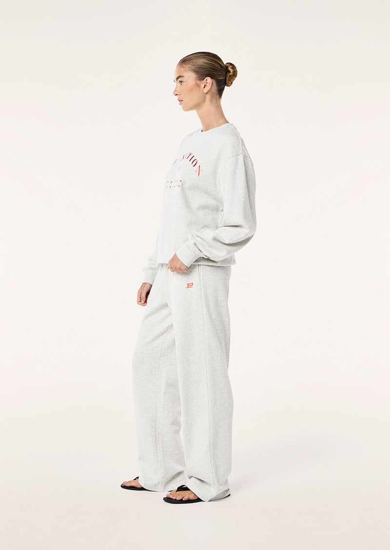LIBERATION SWEAT IN LIGHT GREY MARLE