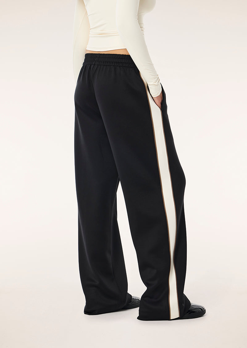 MAN DOWN TRACKPANT IN BLACK BY P.E NATION, WOMENS ATHLEISURE TRACKPANT BLACK