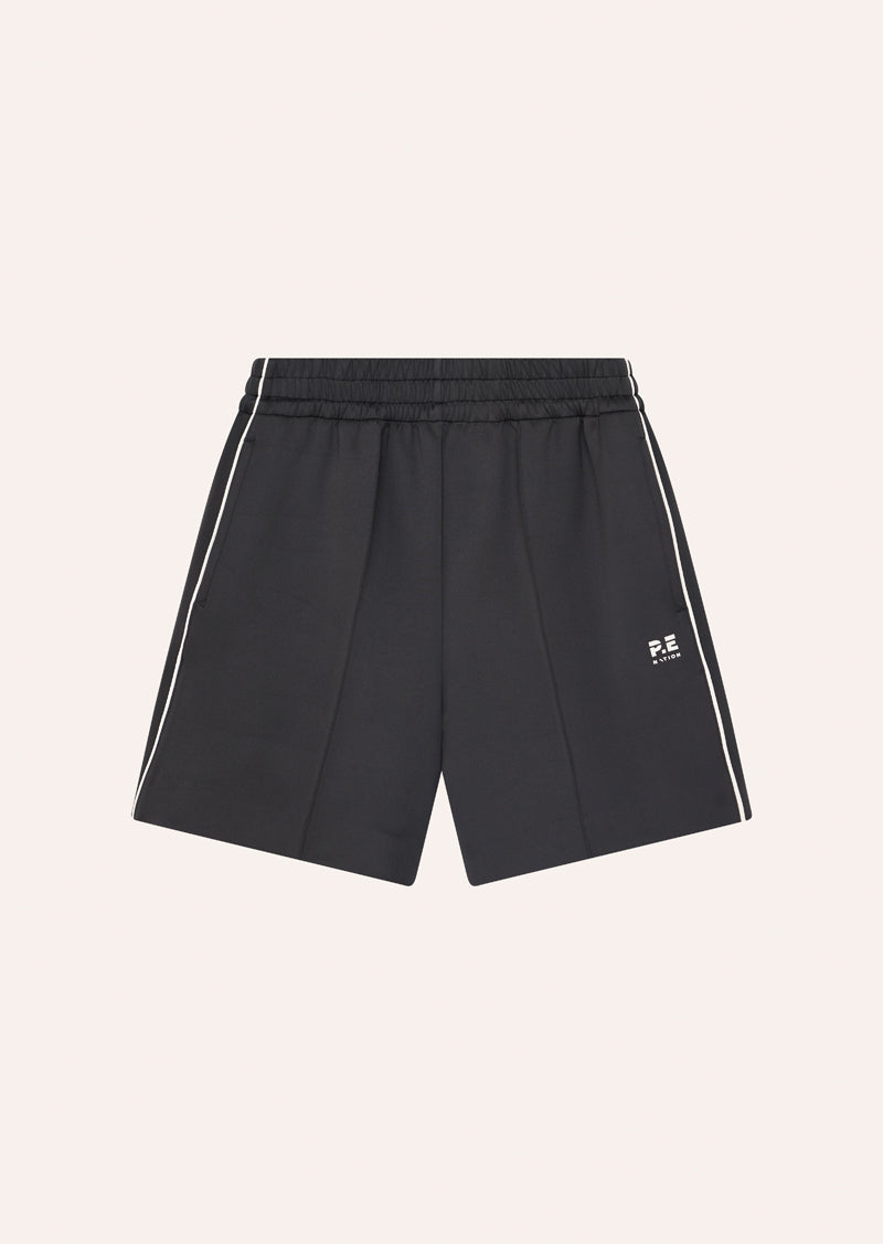 MAN DOWN TRACKSHORT IN ASPHALT BY P.E NATION WOMENS LEISURE SHORT BLUE