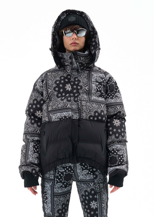 NISEKO SNOW JACKET IN BANDANA PRINT