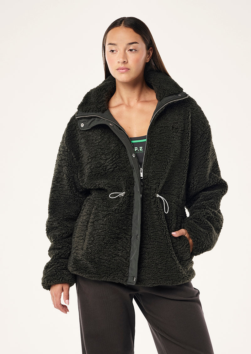 PACIFIC JACKET IN CAVIAR