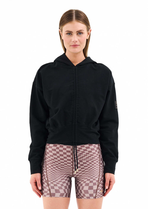 VELOCITY HOODIE IN BLACK
