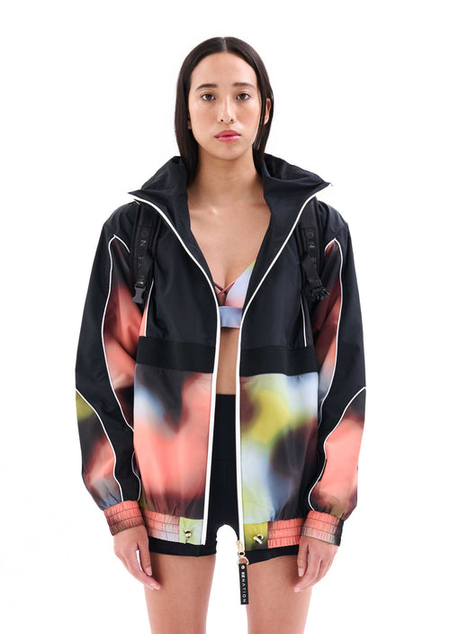 CYPER PRINTED JACKET IN BLUR PRINT