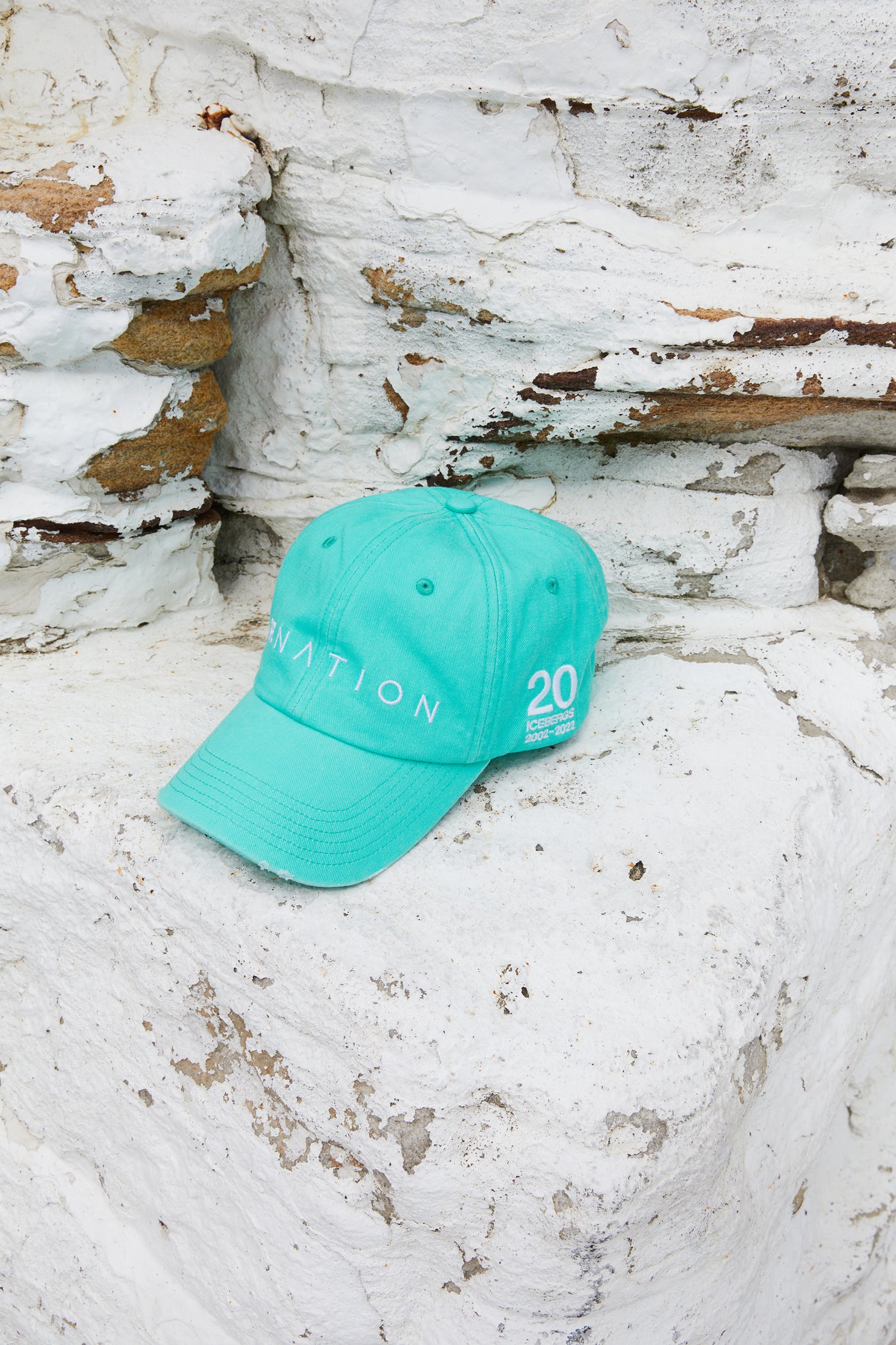 BONDI ICEBERGS IMMERSION CAP IN LIGHT AQUA