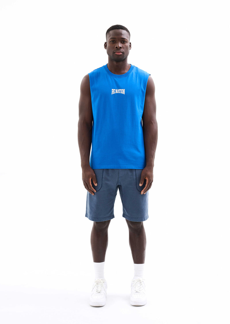 DOWNTOWN SHORT IN INSIGNIA BLUE