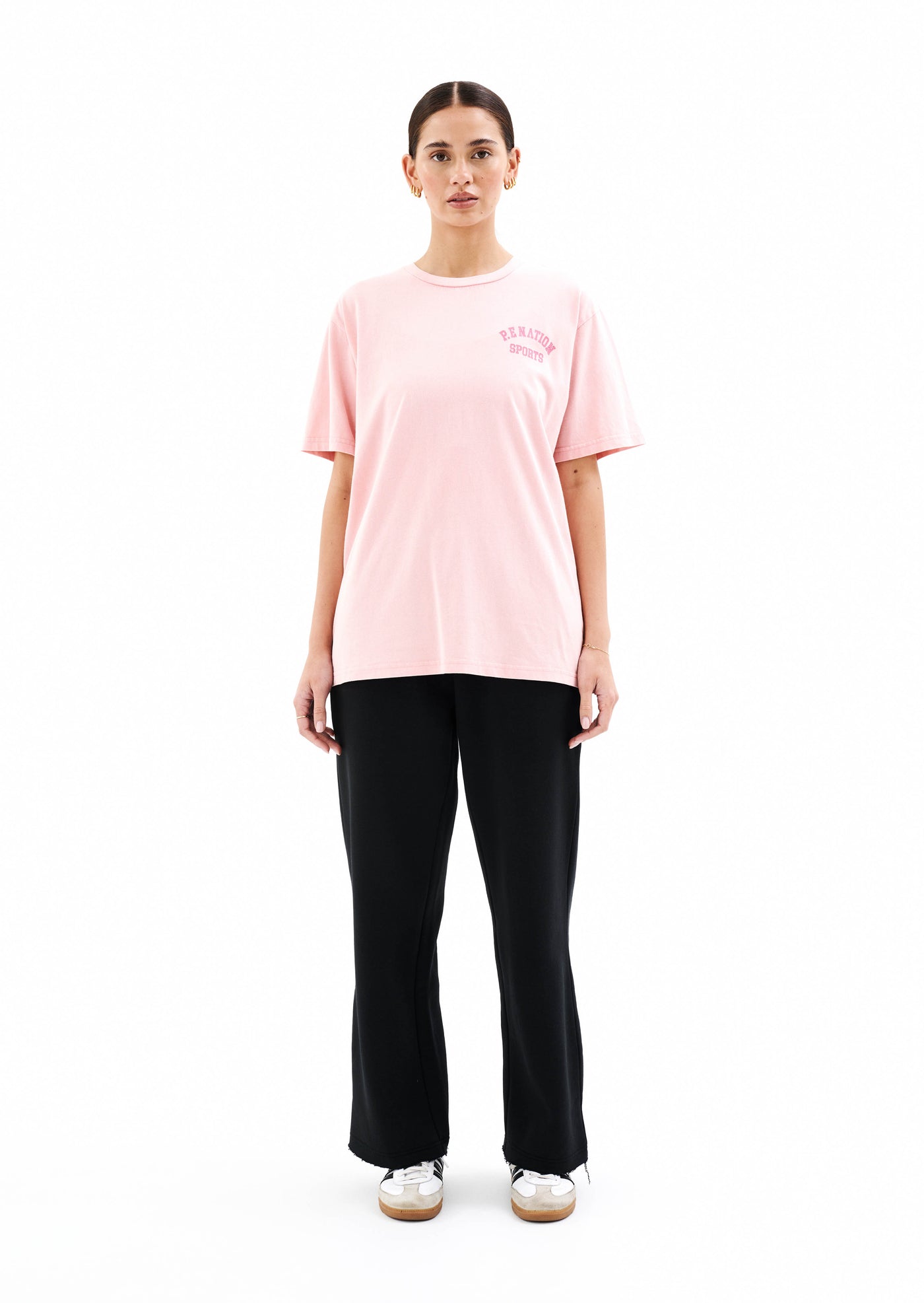 BARKLEY TEE IN FLAMINGO PINK