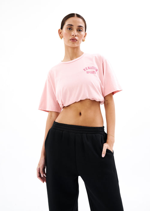 BARKLEY TEE IN FLAMINGO PINK