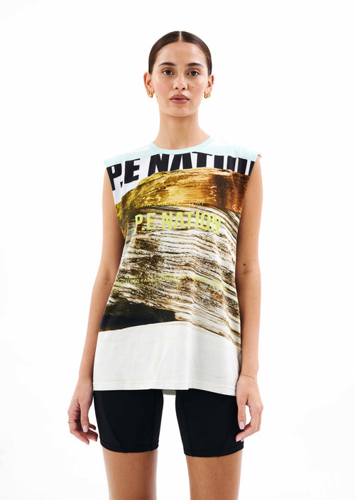 BERMUDA TANK IN SCENE PRINT