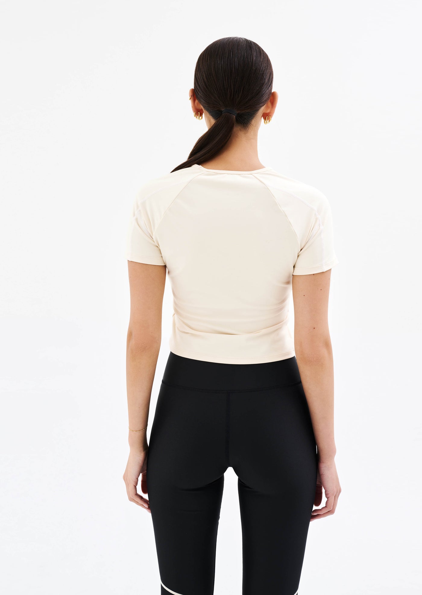 NEPTUNE TEE IN PEARLED IVORY