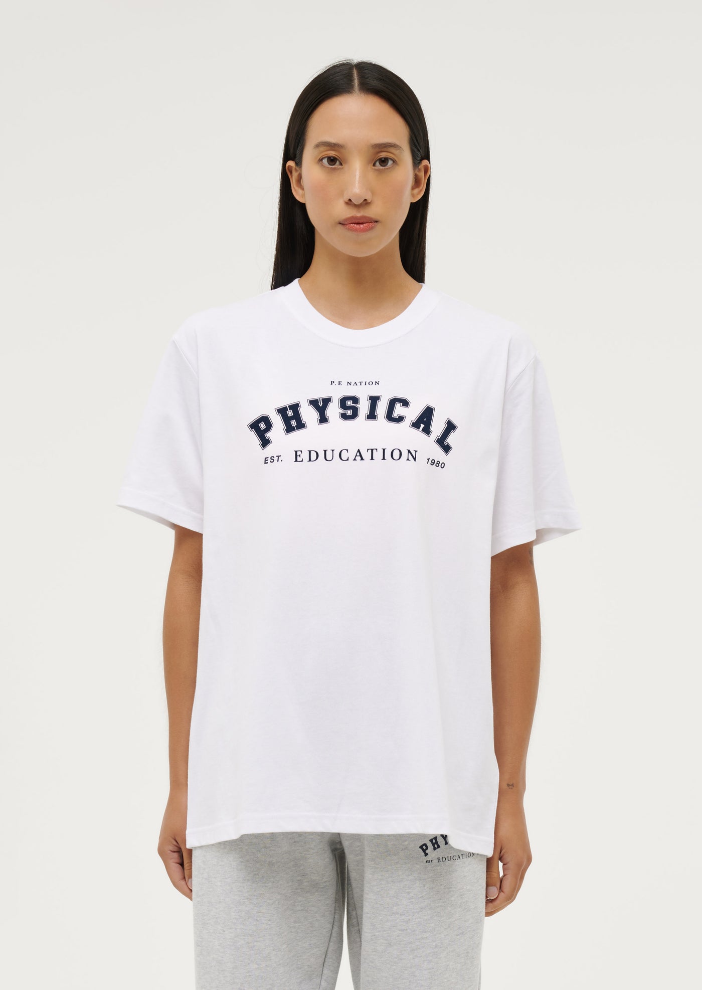 PHYSICAL TEE IN OPTIC WHITE