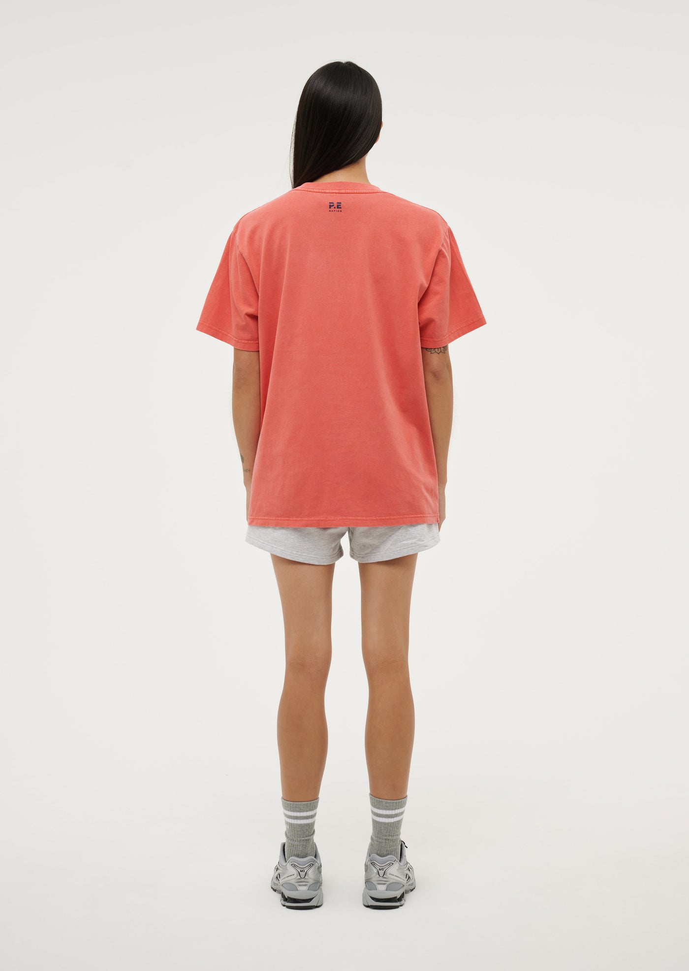 PHYSICAL TEE IN WASHED PAPRIKA