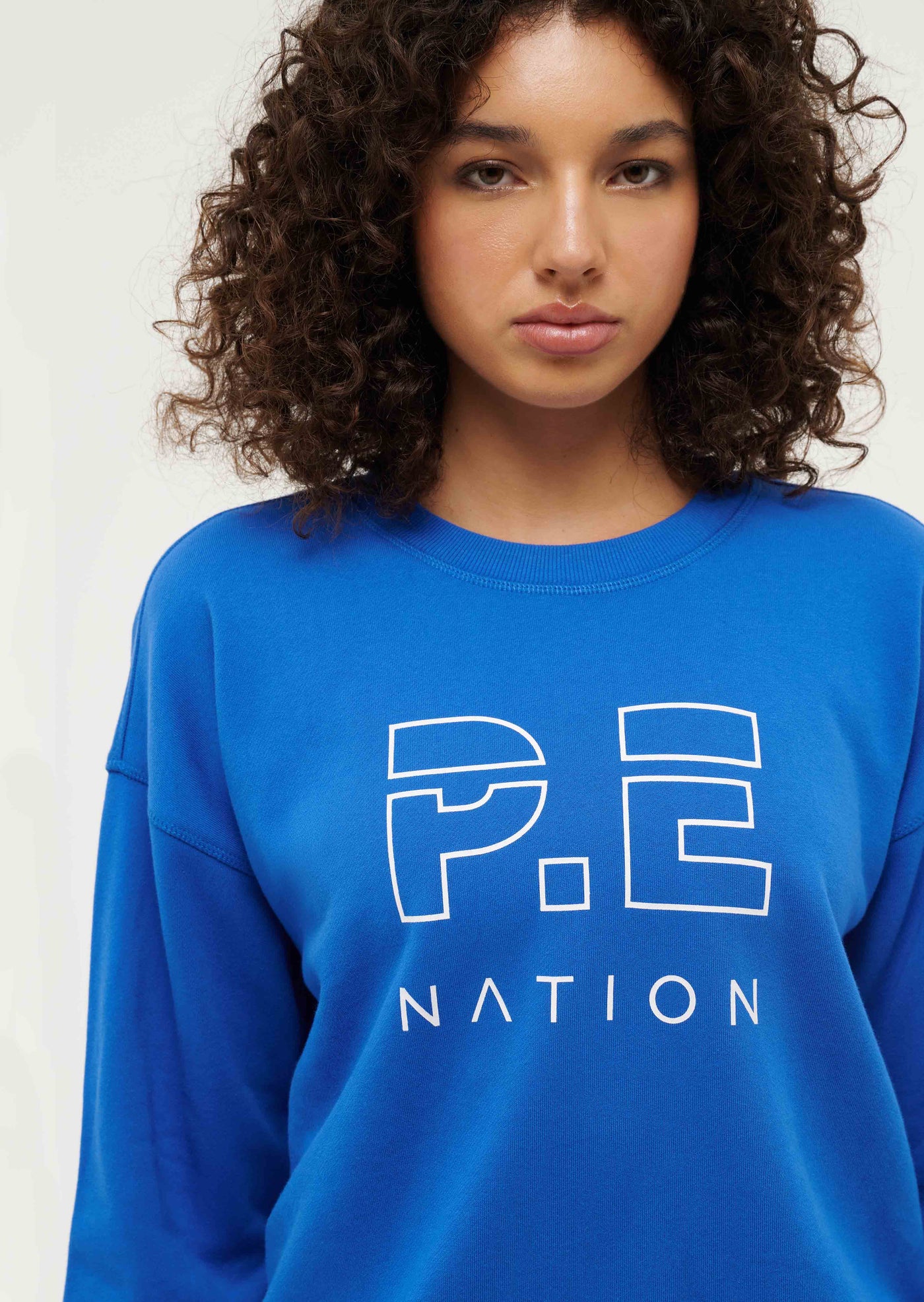 HEADS UP SWEAT IN ELECTRIC BLUE