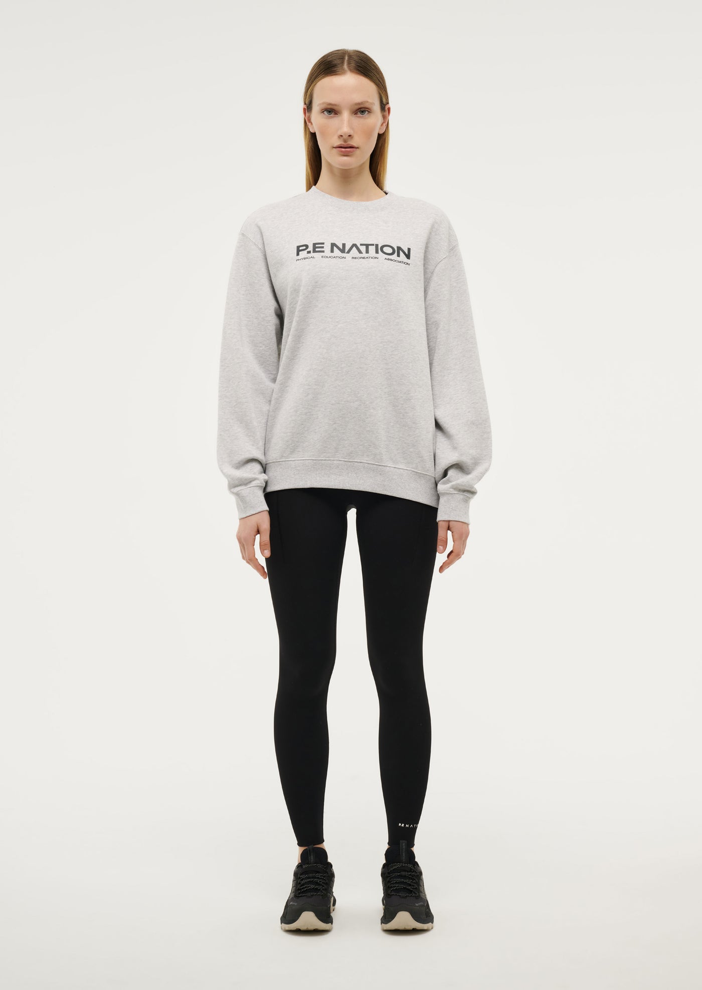QUALIFY SWEAT IN GREY MARL