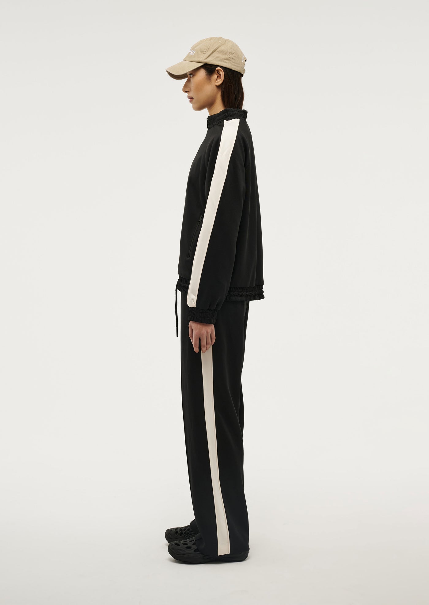 MAN DOWN TRACK PANT IN BLACK