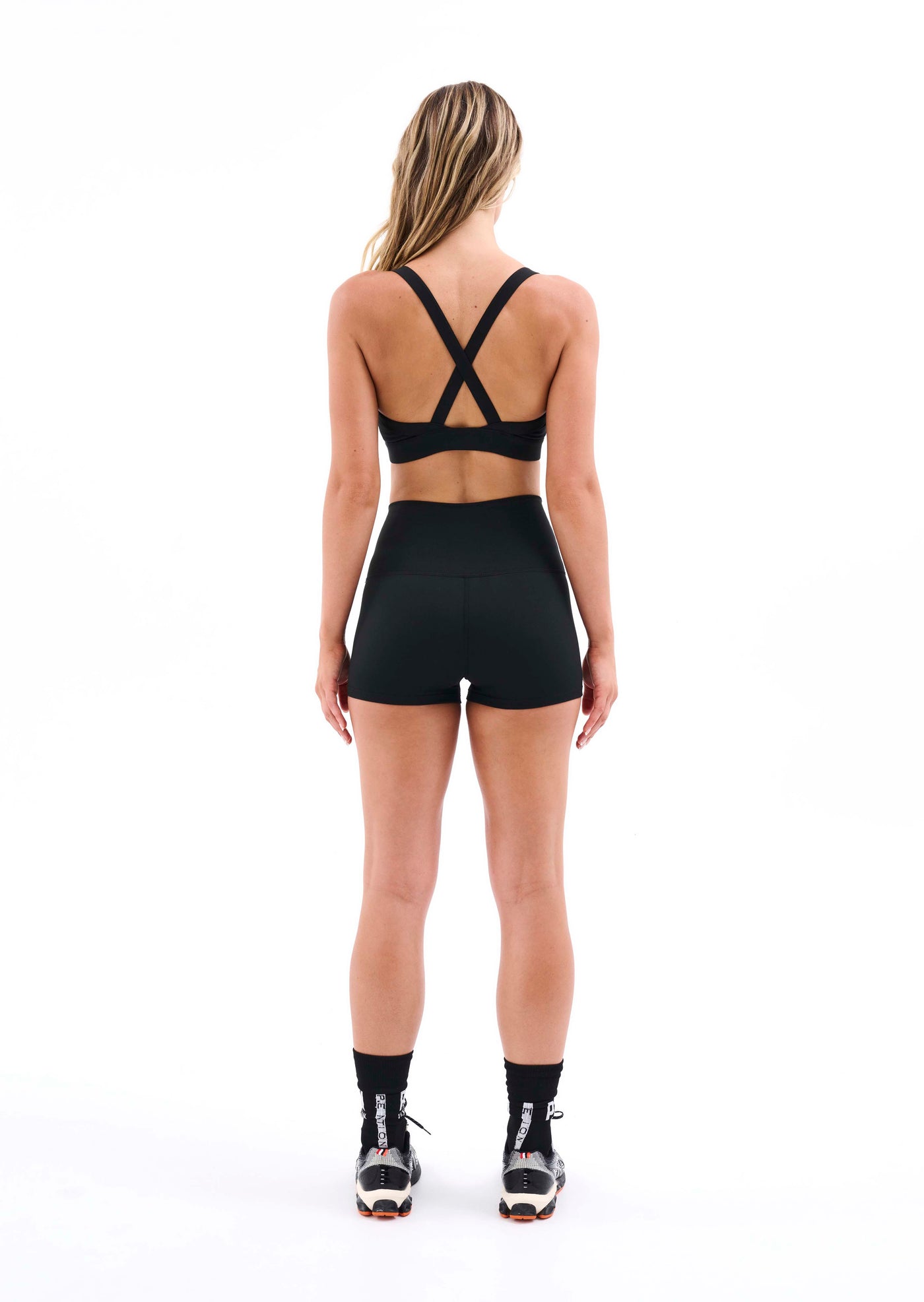 RECHARGE BIKE SHORT IN BLACK