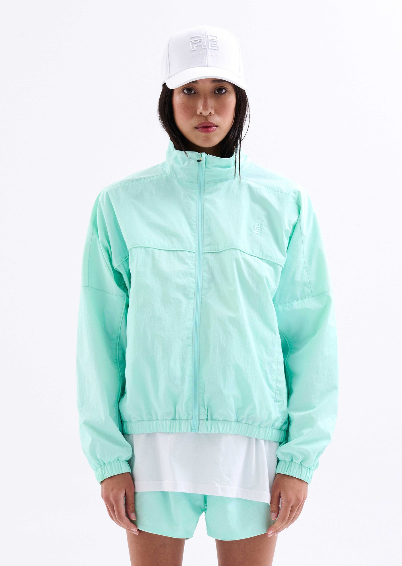 REDLINE JACKET IN AQUA