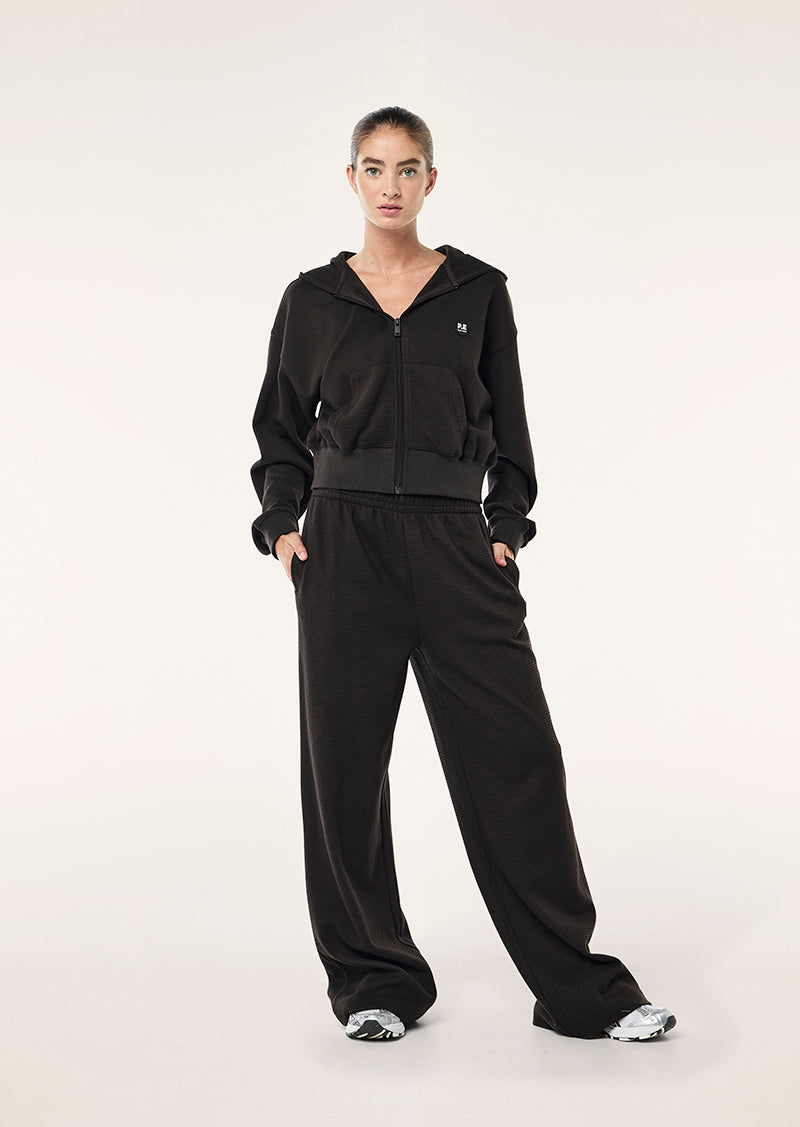 PRINTEMPS WAFFLE TRACKPANT IN LICORICE