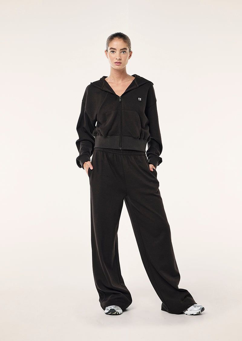 PRINTEMPS ZIP THROUGH IN LICORICE BY P.E NATION