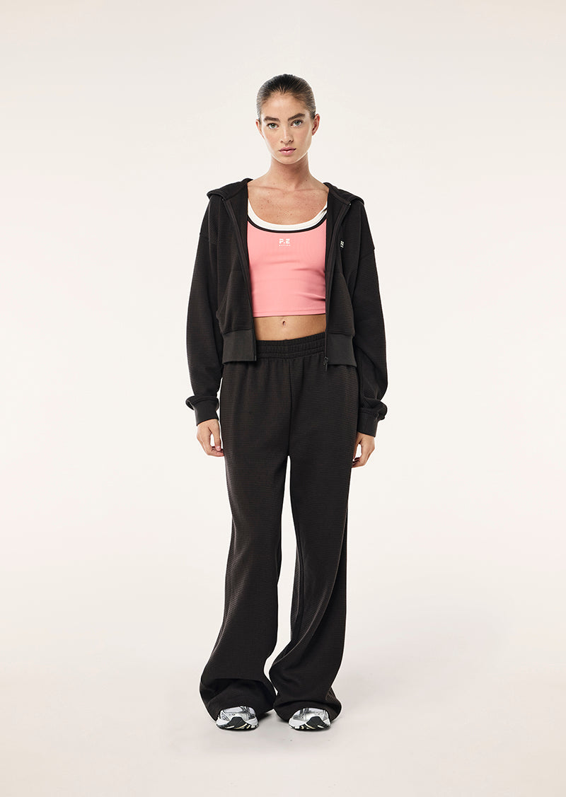PRINTEMPS ZIP THROUGH IN LICORICE BY P.E NATION