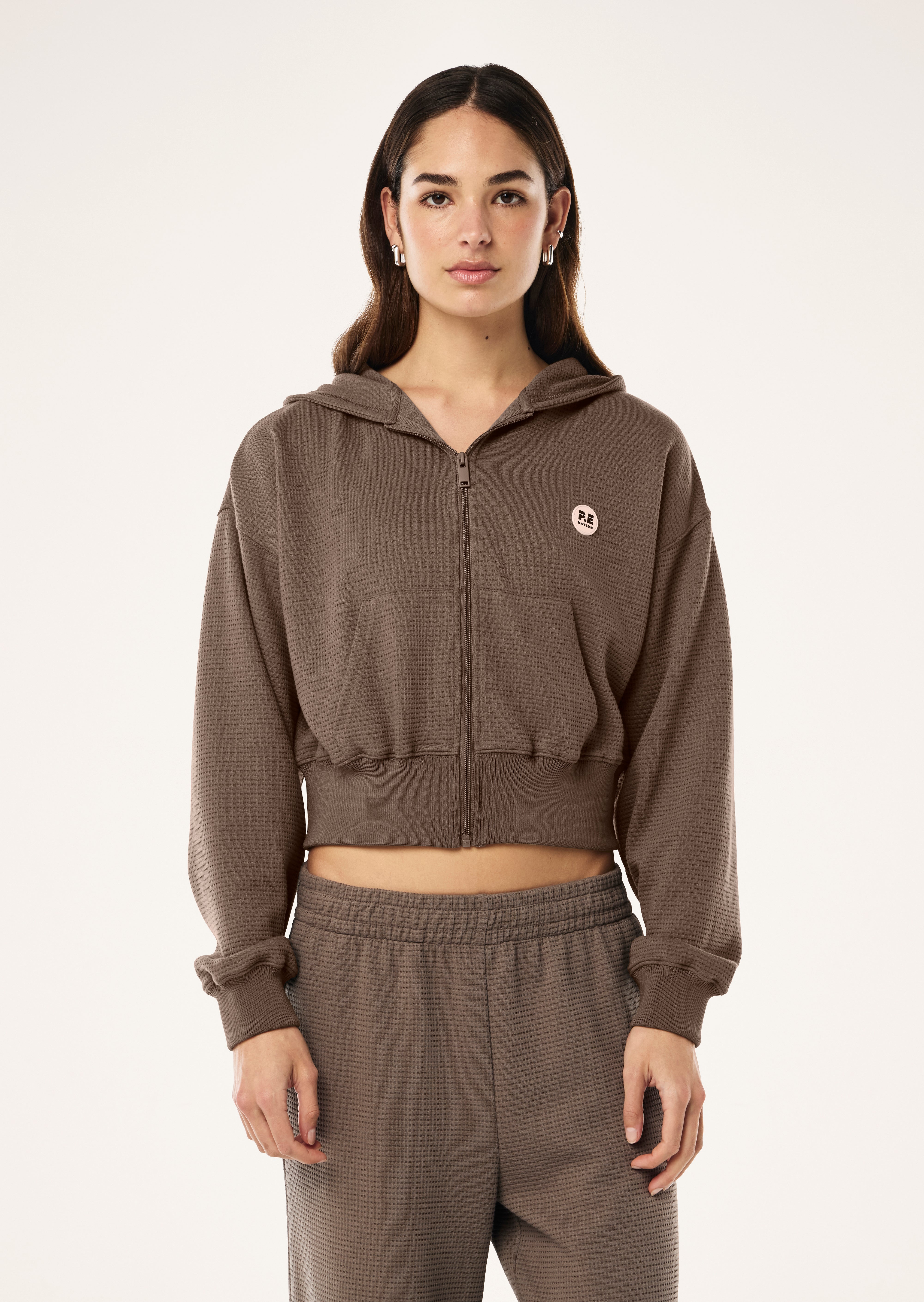 PRINTEMPS ZIP THROUGH IN WALNUT BY P.E NATION