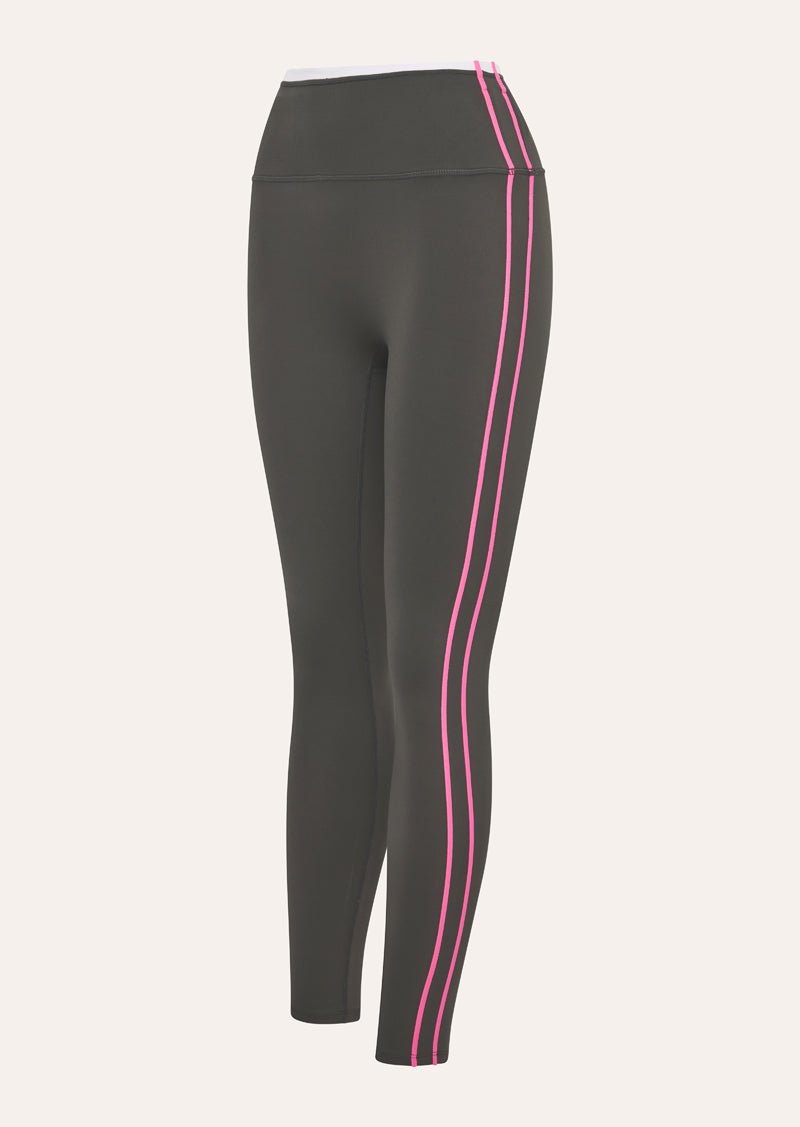 RADAR FULL LENGTH LEGGING IN GUNMETAL BY P.E NATION WOMENS ATHLEISURE FULL LENGTH LEGGINGDS