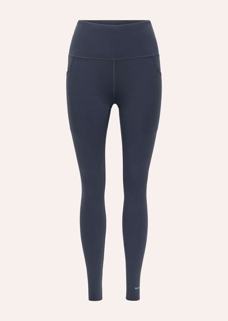 RECALIBRATE FULL LENGTH LEGGING IN MARINE BLUE BY P.E NATION WOMENS ACTIVE LEGGING BLUE