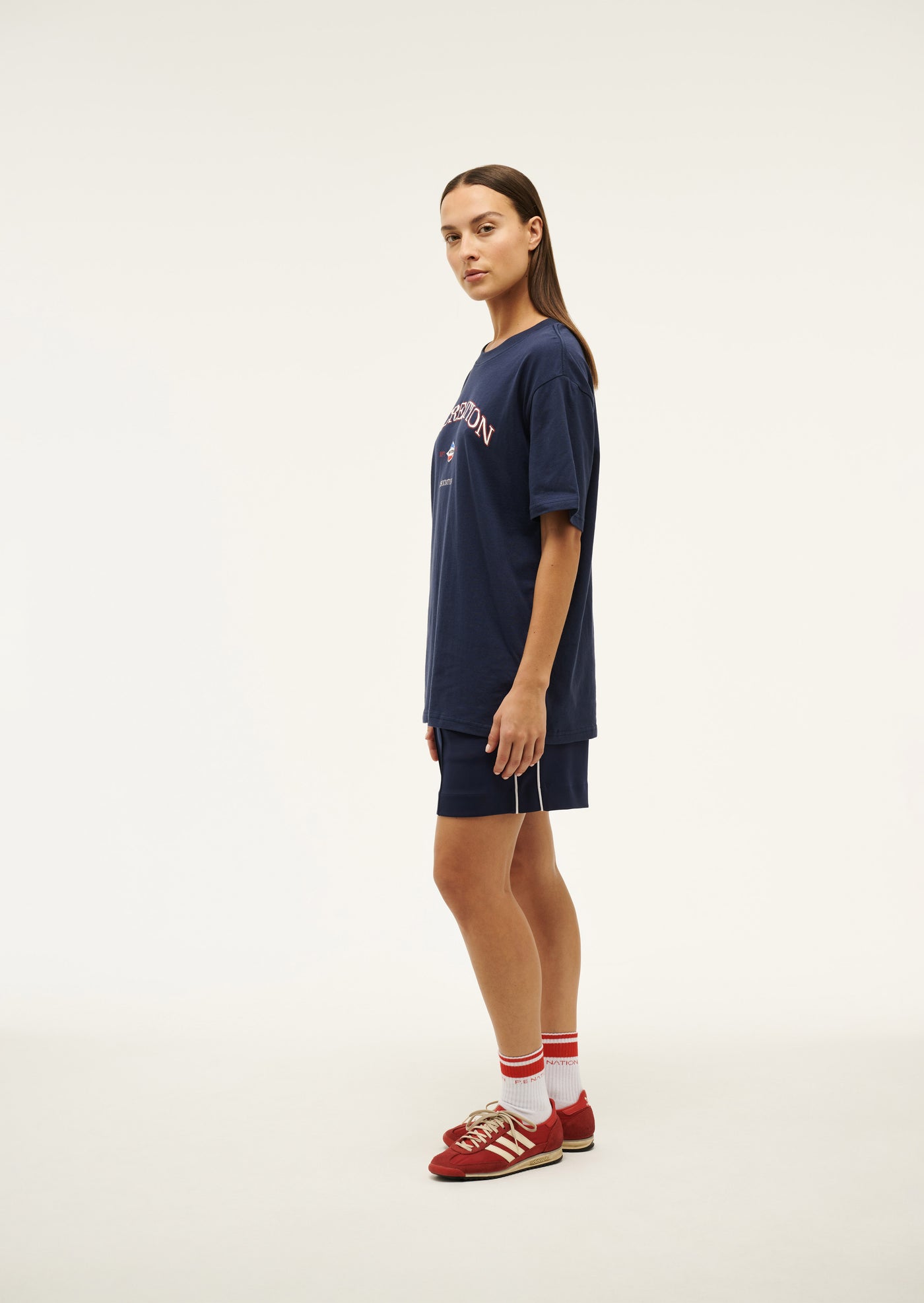 RECREATION TEE IN DARK NAVY