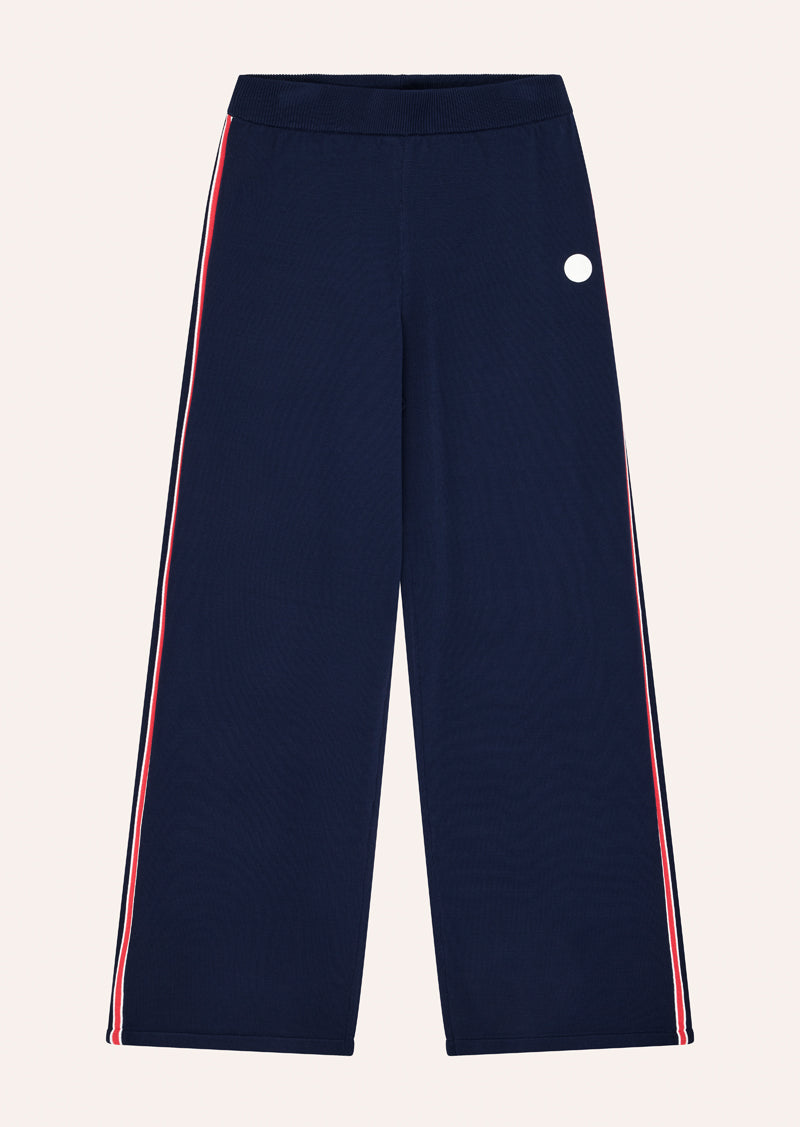 RETREAK KNIT PANT IN DARK NAVY BY P.E NATION, WOMEN'S ATHLEISURE KNIT JUMPERS