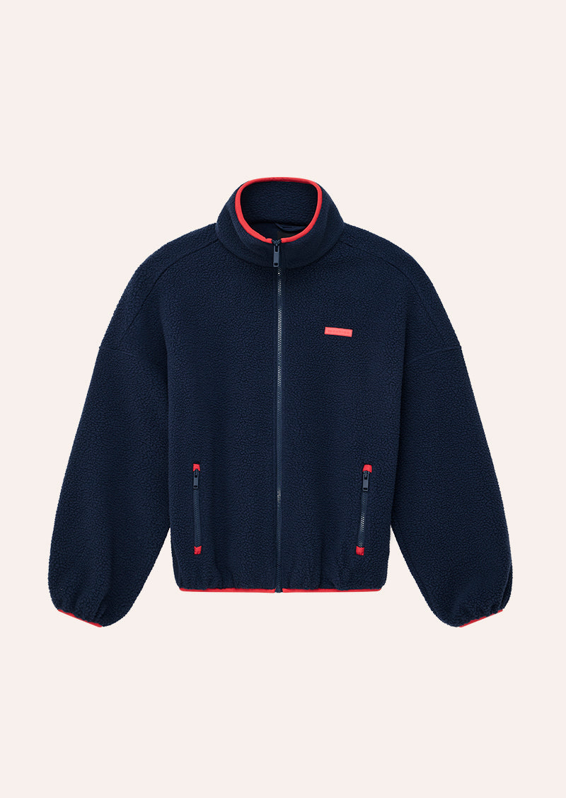ROTATE+SHERPA+JACKET_262J179_COLLEGE+RED+DARK+NAVY-G_1