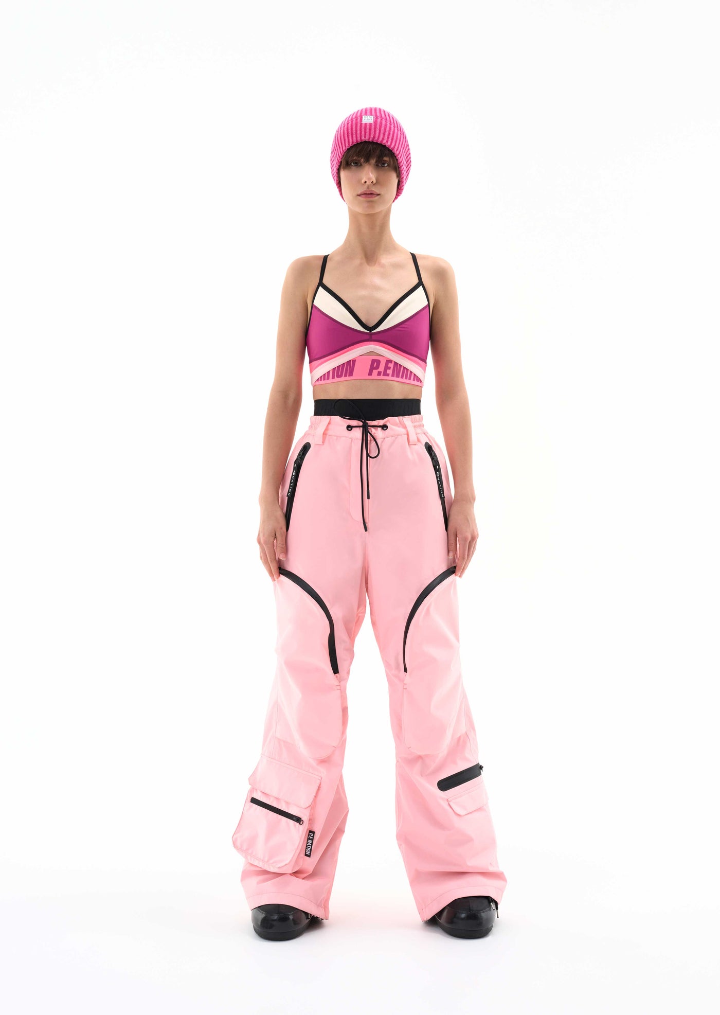 SAROMA SNOW PANT IN PASTEL PINK