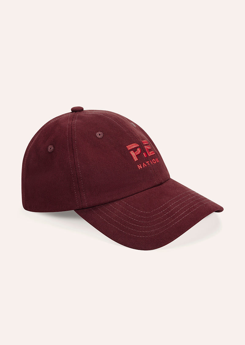 SHIFT CAP IN MAJOR BROWN BY P.E NATION, WOMEN'S ATHLEISURE CAPS