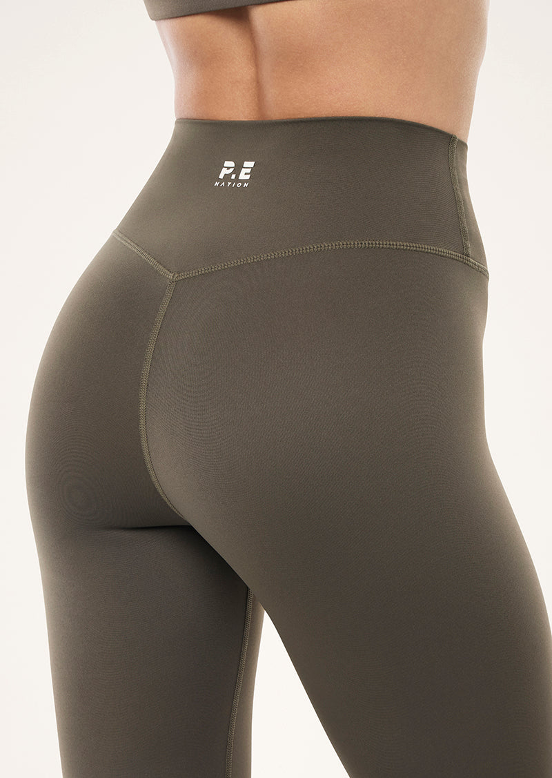 SIGNATURE FULL LENGTH LEGGING IN MAJOR BROWN