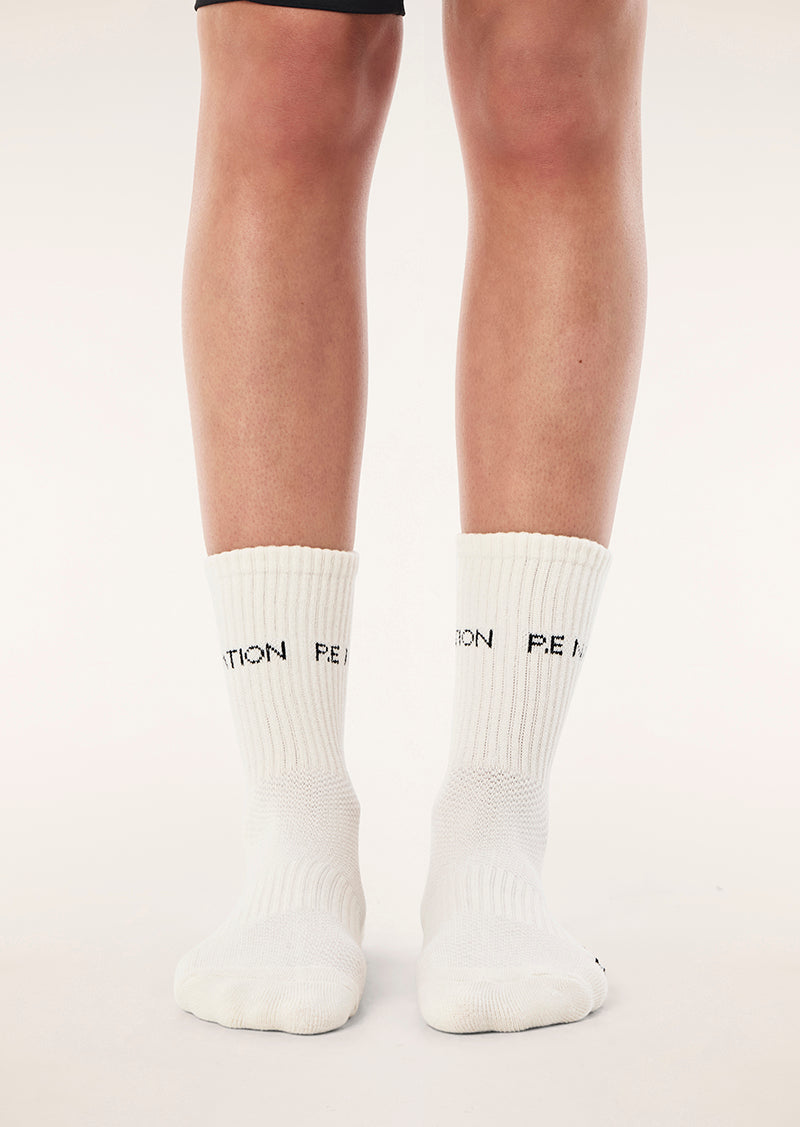 SIGNATURE SOCK IN WHISPER WHITE