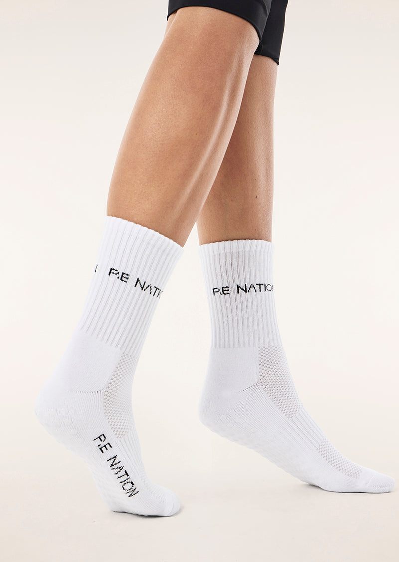 SIGNATURE+GRIP+CREW+SOCK_263A191_WHITE-BLACK-015_1