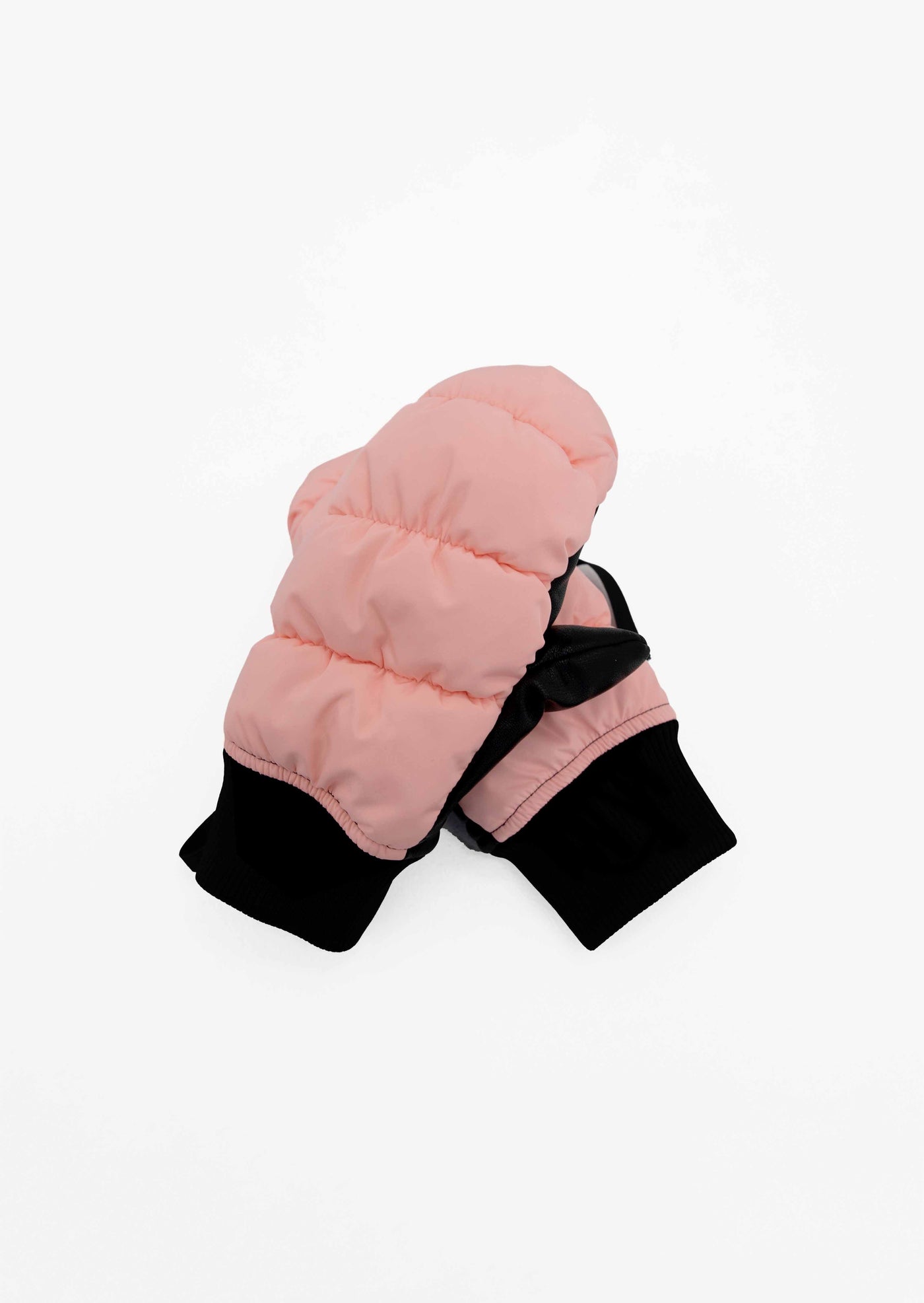 SNOW GLOVE IN PASTEL PINK