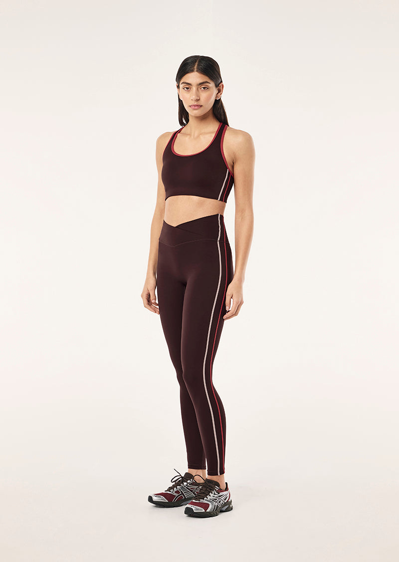 CLARITY FULL LENGTH LEGGING IN DARK PLUM BY P.E NATION