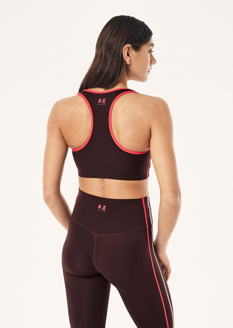 STELLAR SPORTS BRA BY P.E NATION. WOMEN'S RUNNING SPORTS BRA