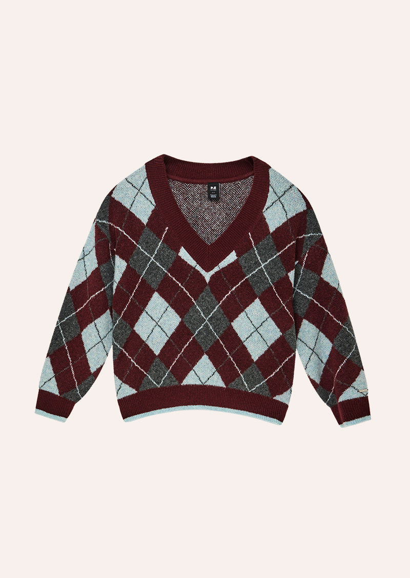 STREAMLINE+V+NECK+KNIT_263KF022_BURGUNDYCC-G_1