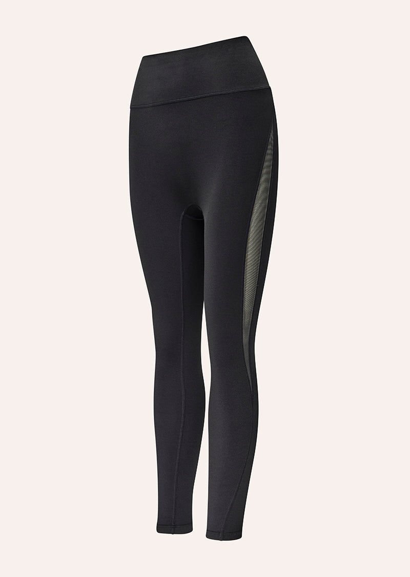 STRIKER FULL LENGTH LEGGING IN BLACK BY P.E NATION, WOMEN'S ATHLEISURE LEGGING