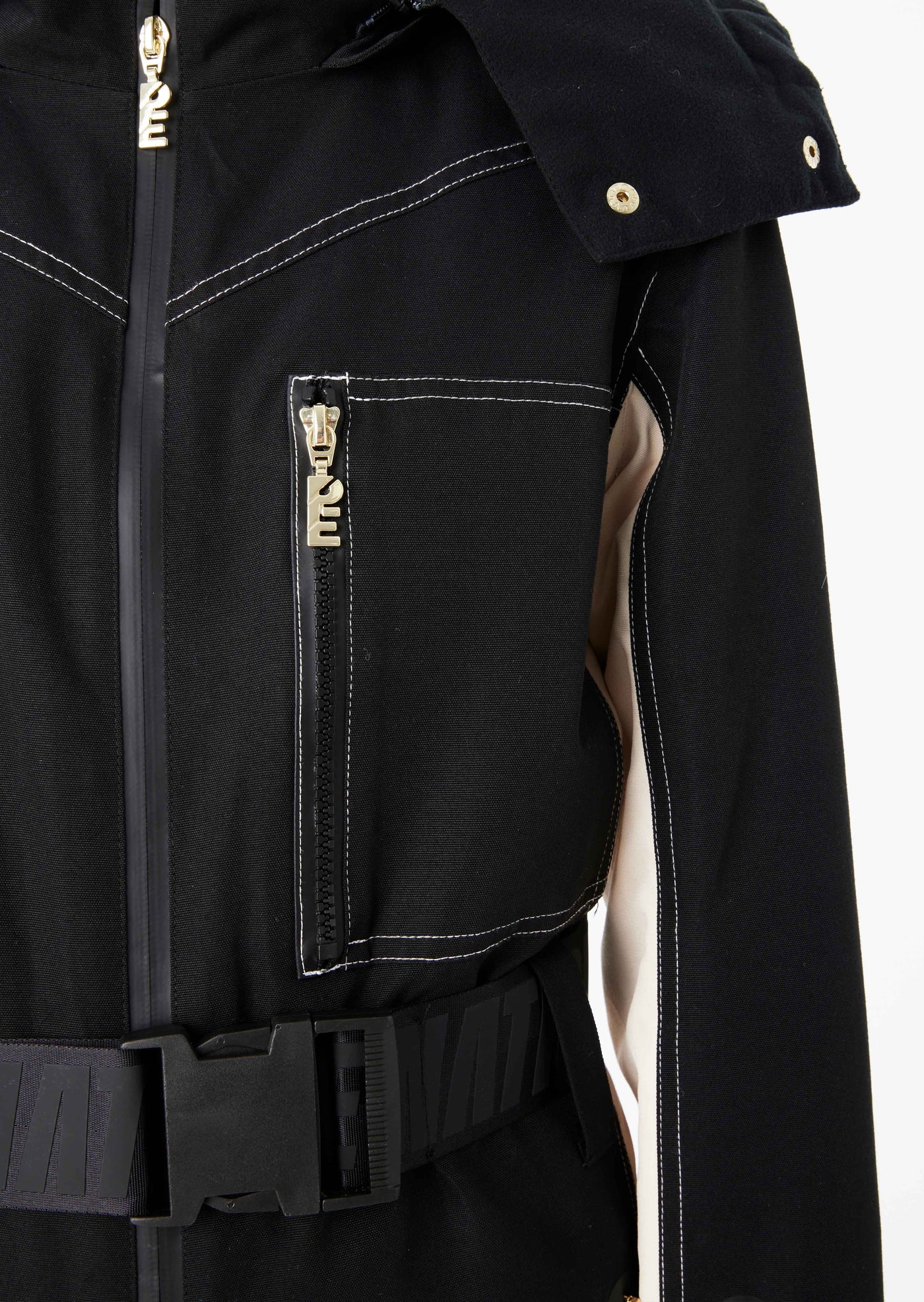 SUMMIT SNOW BOILER SUIT IN BLACK