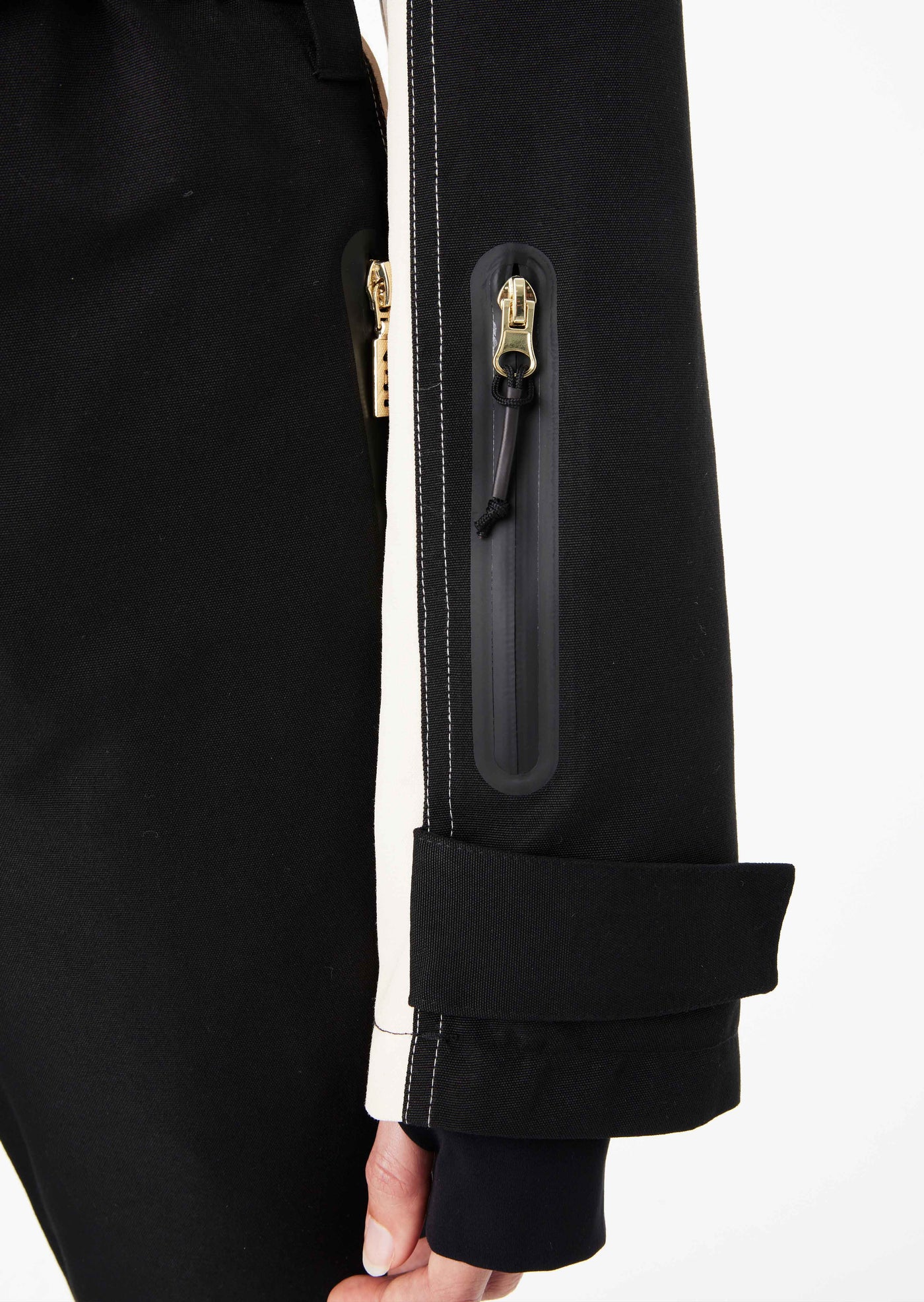 SUMMIT SNOW BOILER SUIT IN BLACK