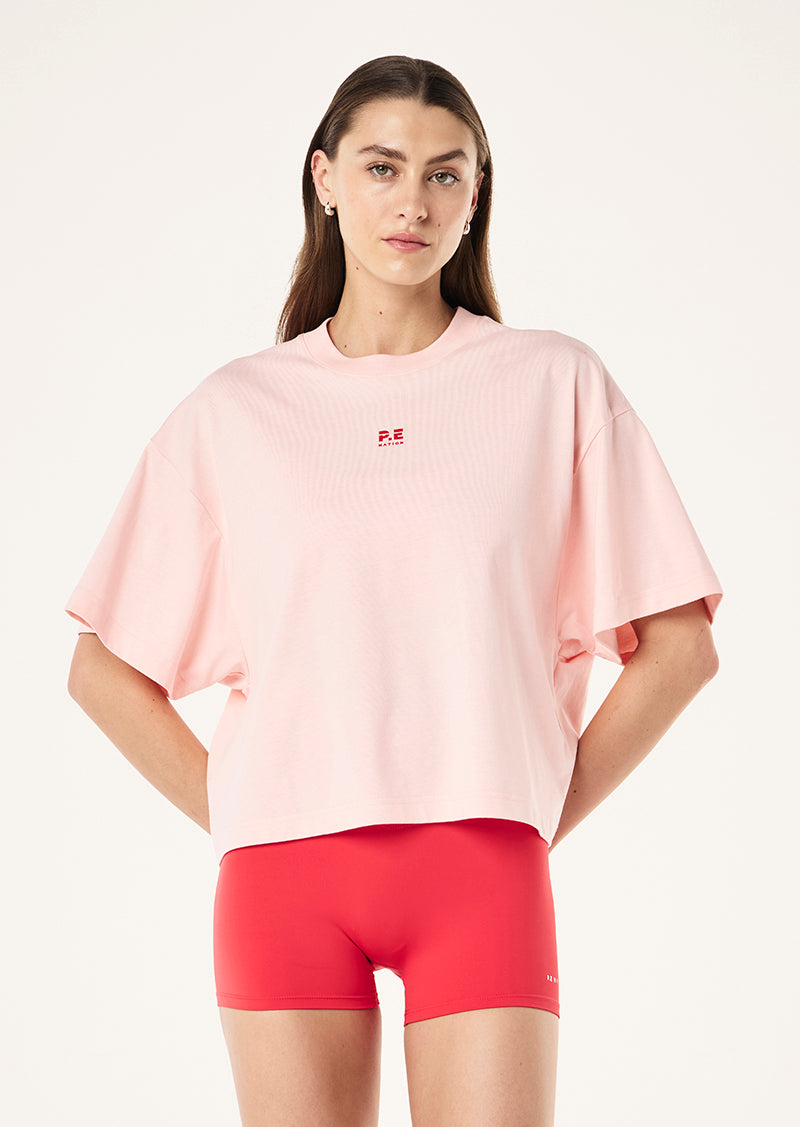 SUPERFINE TEE IN PETAL BY P.E NATION