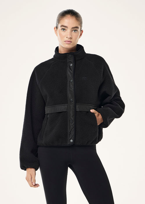TECHNIQUE JACKET IN BLACK BY P.E NATION