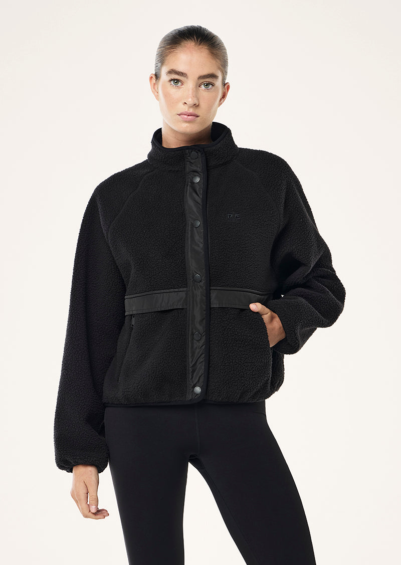 TECHNIQUE JACKET IN BLACK BY P.E NATION
