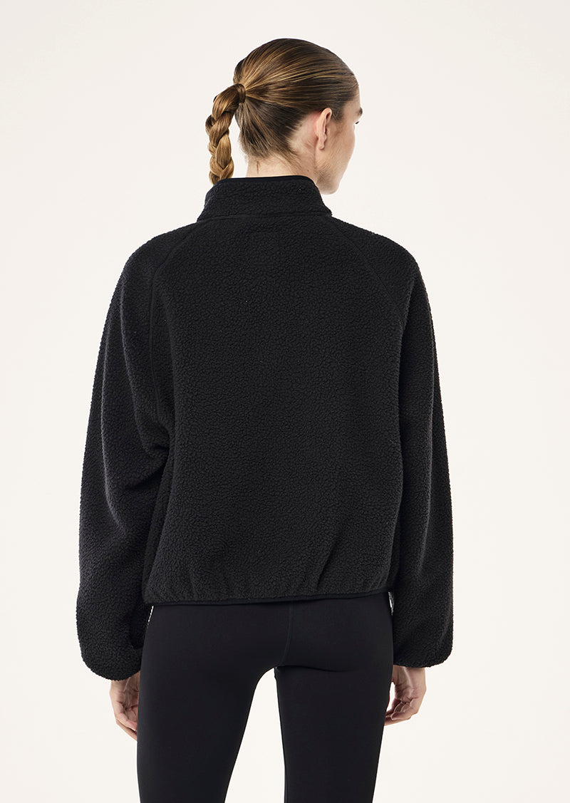 TECHNIQUE JACKET IN BLACK BY P.E NATION WOMENS ATHLEISURE JACKET