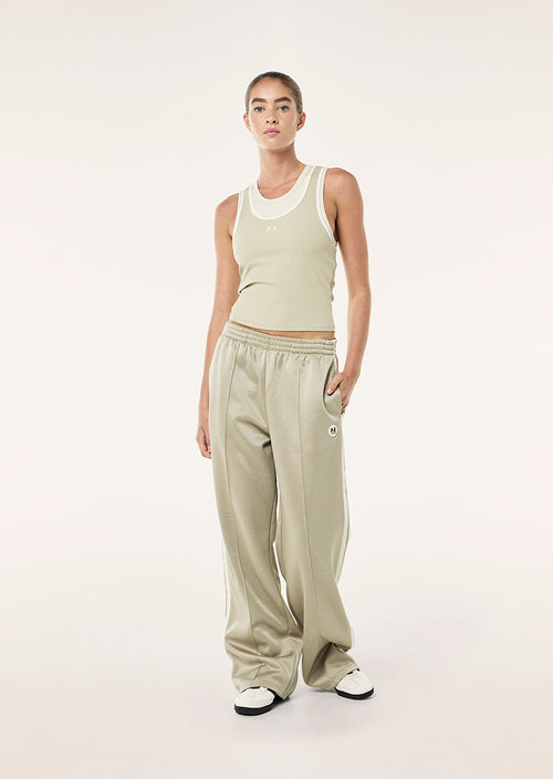 TRICOT TRACKPANT IN BISCUIT BY P.E NATION