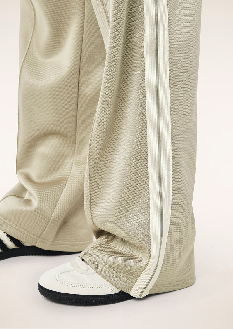 TRICOT TRACKPANT IN BISCUIT BY P.E NATION WOMENS ATHLEISURE TRACKPANT