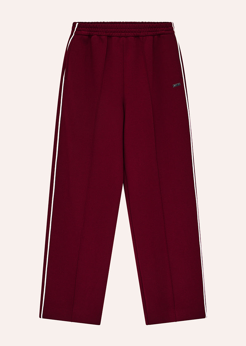 TRIUMPH PANT IN CABERNET BY P.E NATION, WOMEN'S ATHLEISURE TRACKPANTS