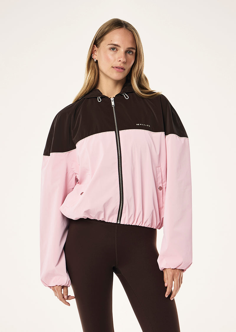 VERTEXT JACKET IN ESPRESSO BY P.E NATION