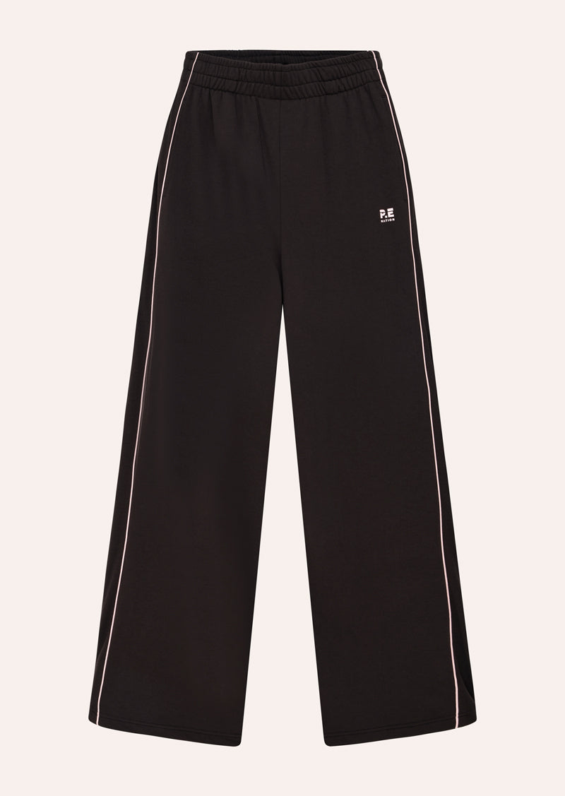 VITA TRACKPANT IN ESPRESSO BY P.E NATION, WOMENS ATHLEISURE LOUNGE TRACKPANT BROWN